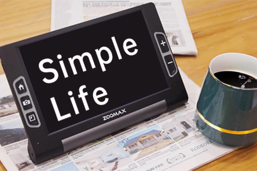 luna 8助视器黑底白字色彩模式