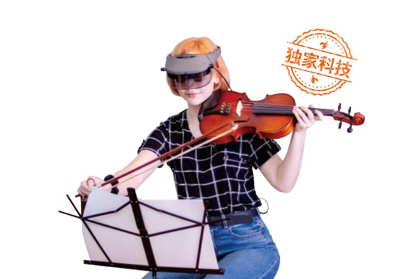 瑞杰珑独家科技AR头戴式助视器