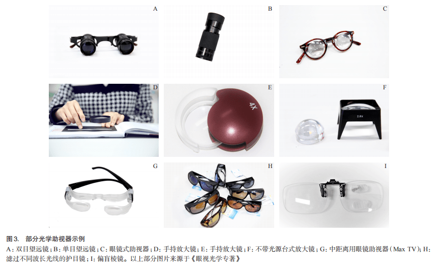 部分光学助视器示例 min