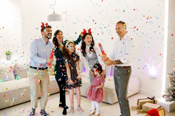 与低视力家人一起庆祝新年