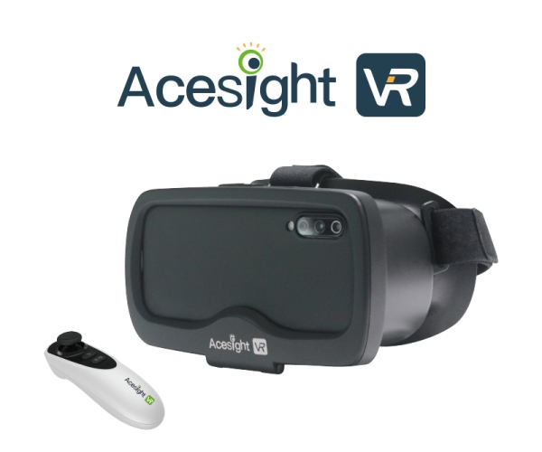 瑞杰珑vr头戴式助视器