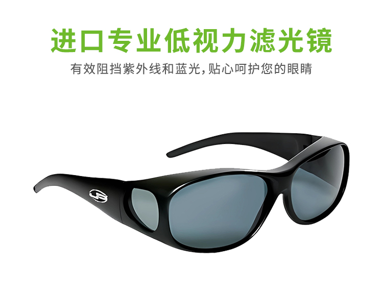 低视力专业滤光镜紫外线防护眼镜