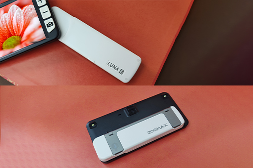 6寸助视器可折叠手柄握持更稳