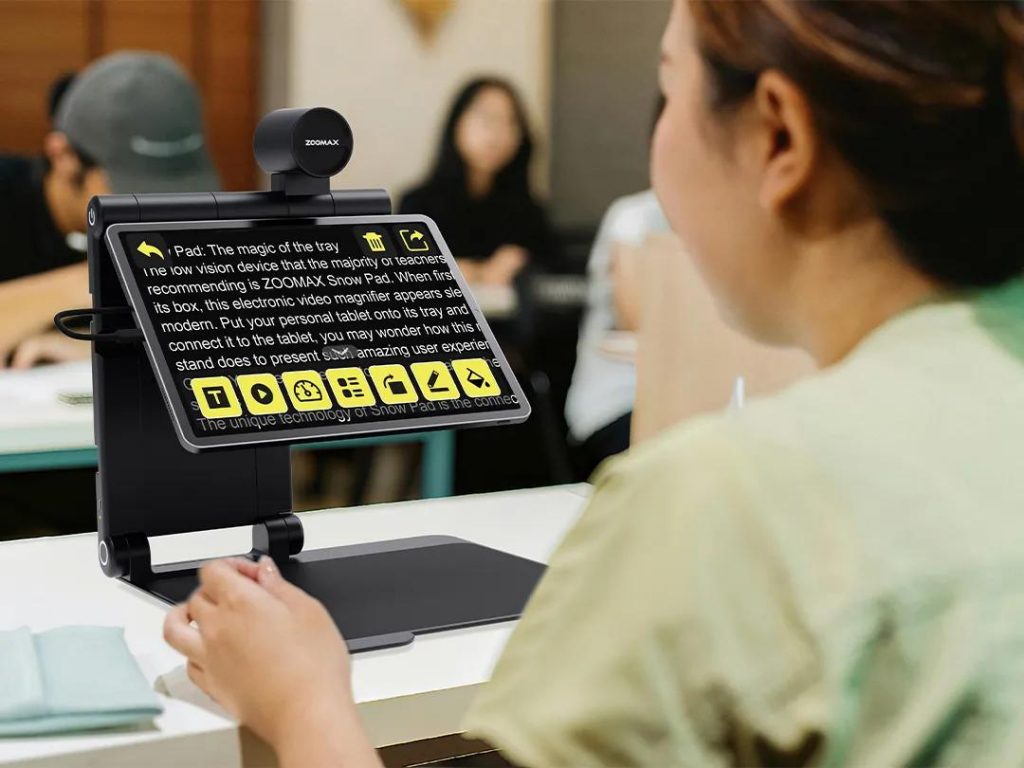 snow pad助视器支持ocr、tts语言朗读